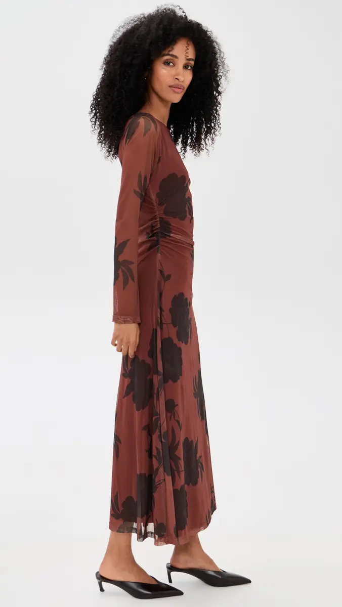 MINKPINK Imani Mesh Midi Dress | Thumbnail 4