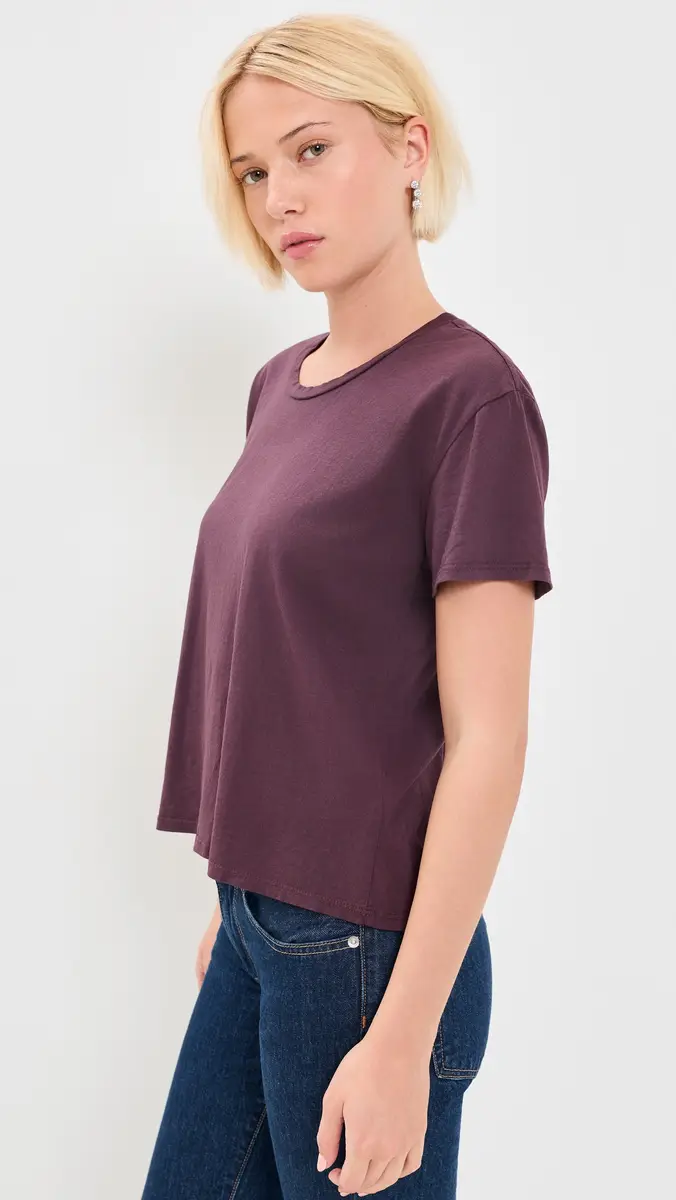 perfectwhitetee Short Sleeve Boxy Crew Tee | Thumbnail 4 perfectwhitetee Short Sleeve Boxy Crew Tee | Thumbnail 4
