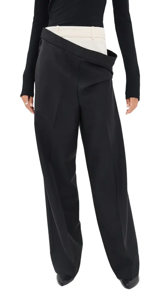 Double Waistband Trousers Double Waistband Trousers