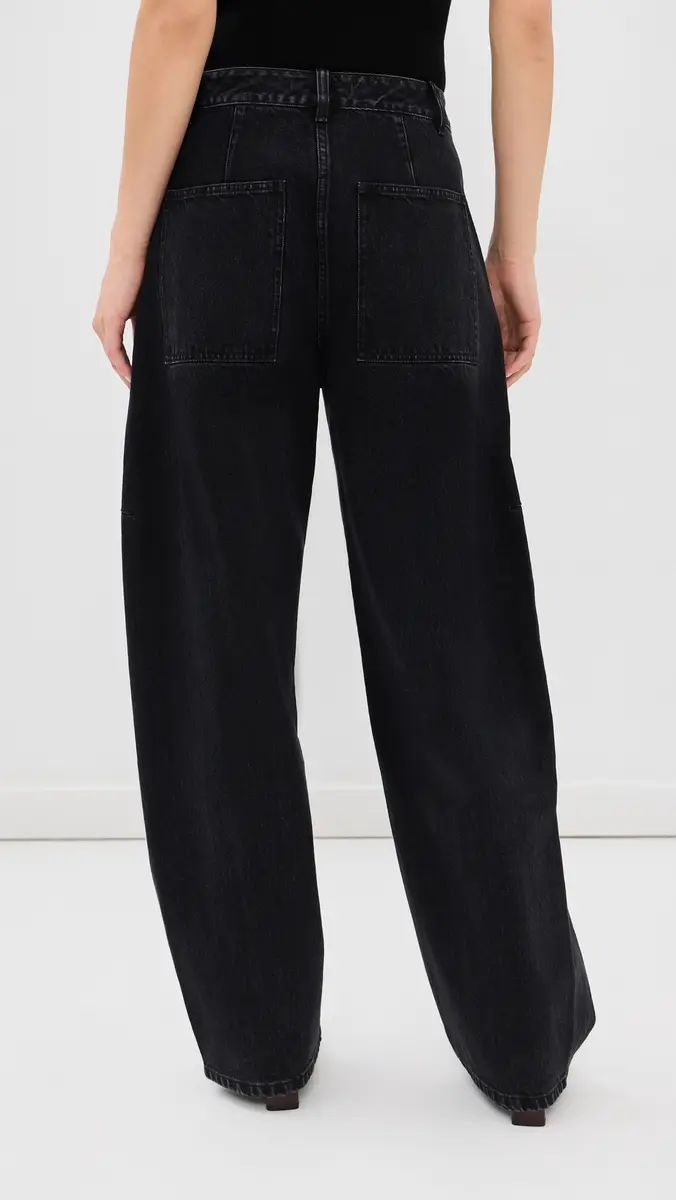 Tibi Sid Barrel Jeans | Thumbnail 3 Tibi Sid Barrel Jeans | Thumbnail 3
