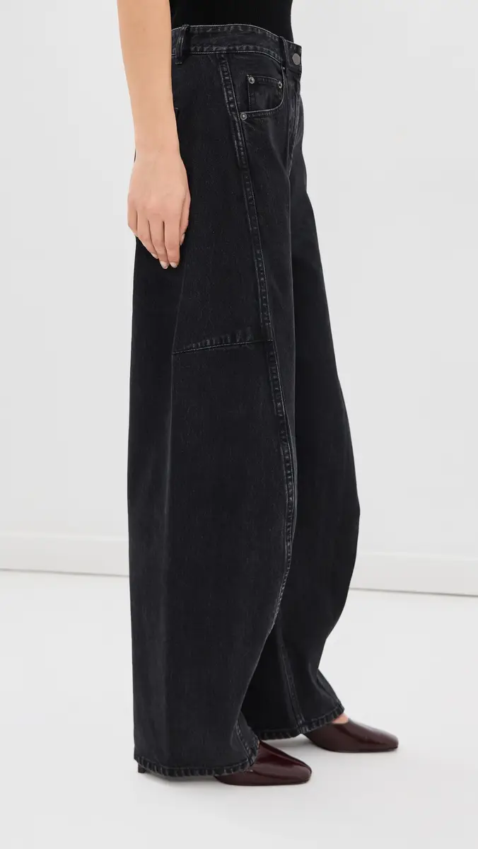 Tibi Sid Barrel Jeans | Thumbnail 4 Tibi Sid Barrel Jeans | Thumbnail 4