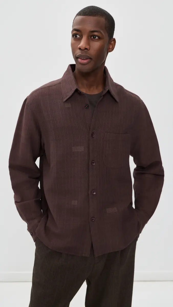 Kardo Luis Handloomed Button Down Shirt | Thumbnail 2 Kardo Luis Handloomed Button Down Shirt | Thumbnail 2