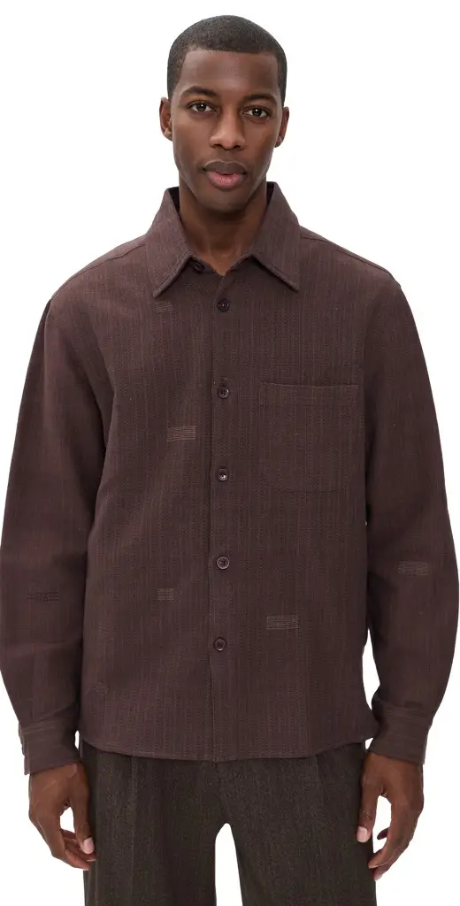 Kardo Luis Handloomed Button Down Shirt