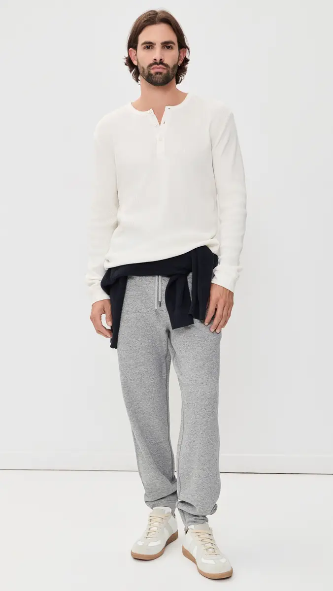 Faherty High Standard Fleece Sweatpants | Thumbnail 5 Faherty High Standard Fleece Sweatpants | Thumbnail 5