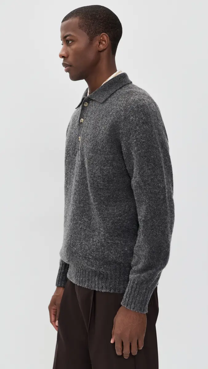 Howlin' Howlin' Ghost Pressure Polo Sweater | Thumbnail 5 Howlin' Howlin' Ghost Pressure Polo Sweater | Thumbnail 5