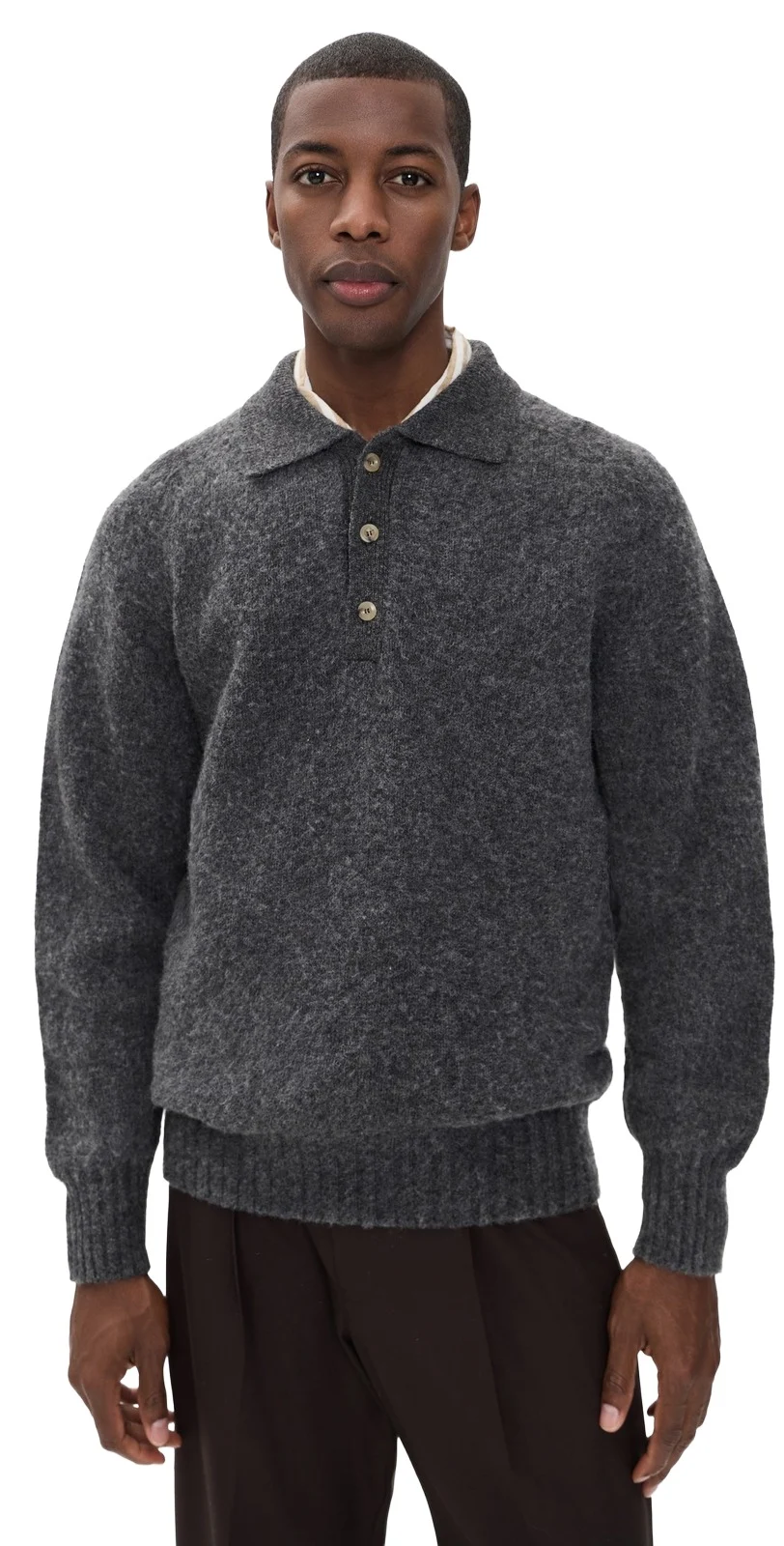 Howlin' Howlin' Ghost Pressure Polo Sweater