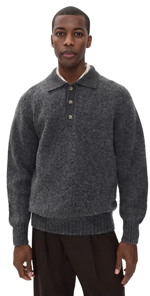 Howlin' Howlin' Ghost Pressure Polo Sweater