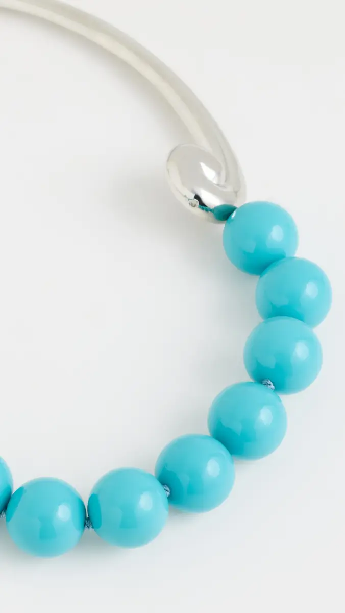 KENNETH JAY LANE Silver Bib Hook Clasp Necklace | Thumbnail 4 KENNETH JAY LANE Silver Bib Hook Clasp Necklace | Thumbnail 4