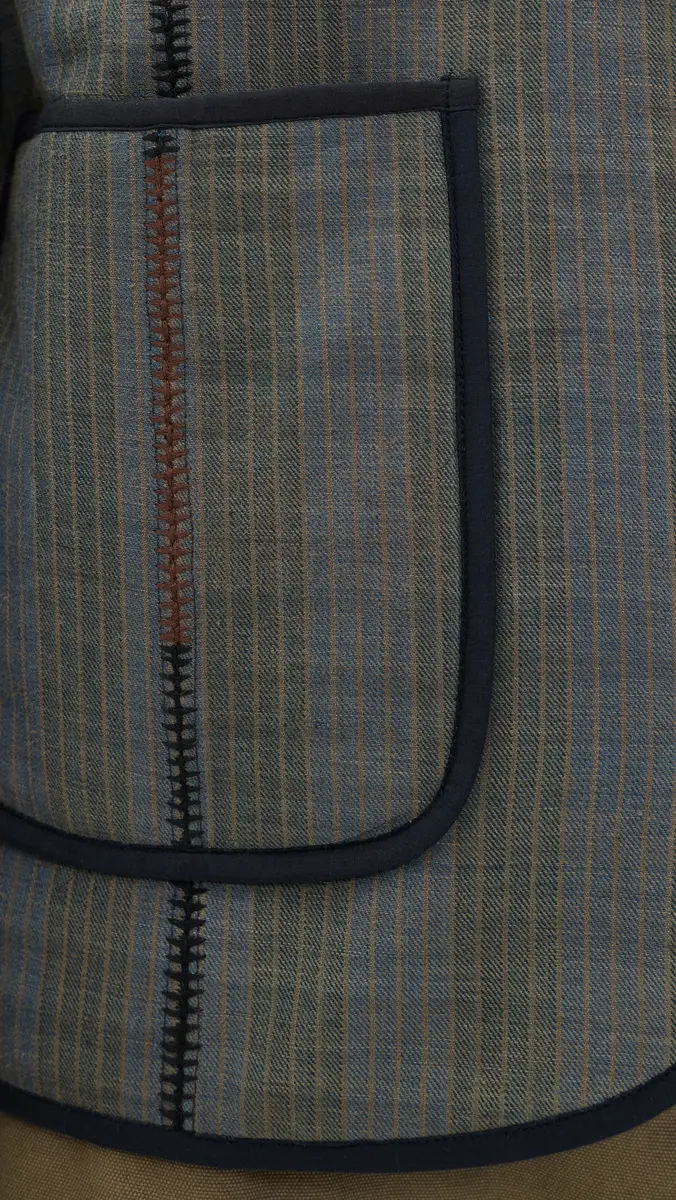 Kardo Khadi Cotton Embroidery Jacket | Thumbnail 6 Kardo Khadi Cotton Embroidery Jacket | Thumbnail 6
