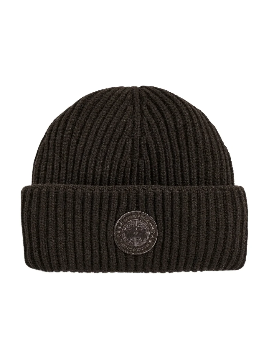 Cashmere Blend Double Fold Toque Beanie