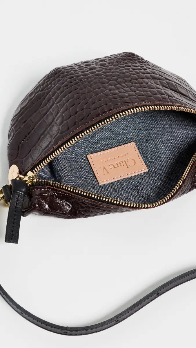 Clare V. Clare V. Roma Croco Petite Fanny | Thumbnail 6 Clare V. Clare V. Roma Croco Petite Fanny | Thumbnail 6