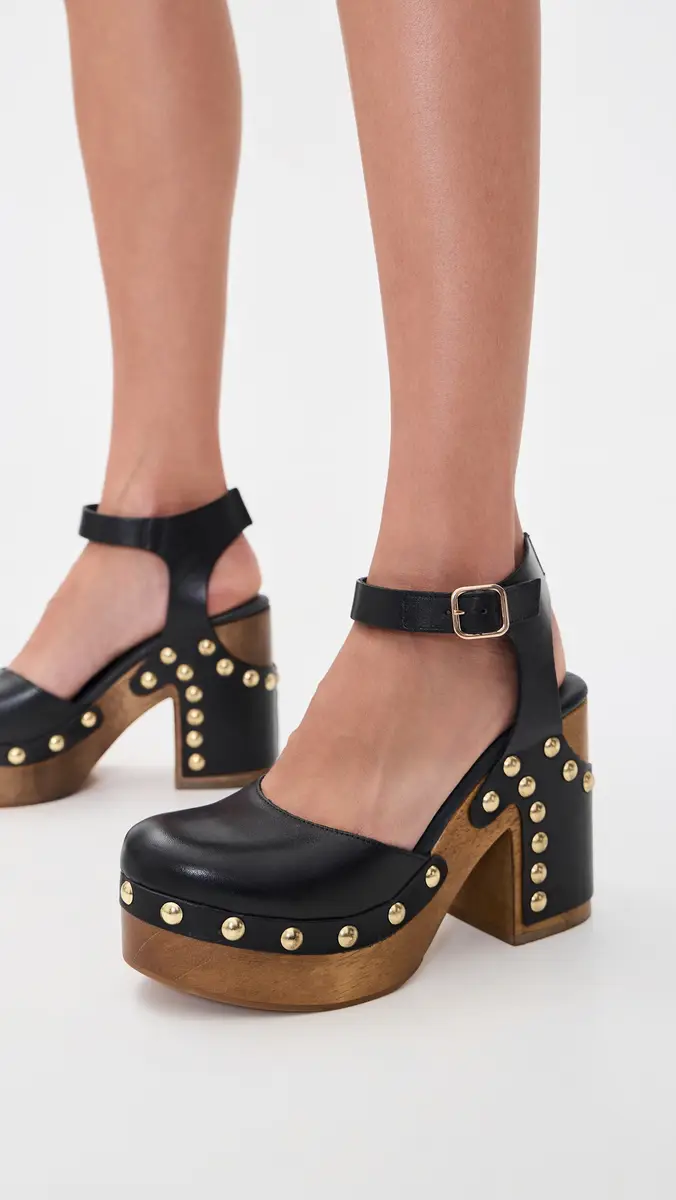 Free People Cecelia Studded Clogs | Thumbnail 3 Free People Cecelia Studded Clogs | Thumbnail 3