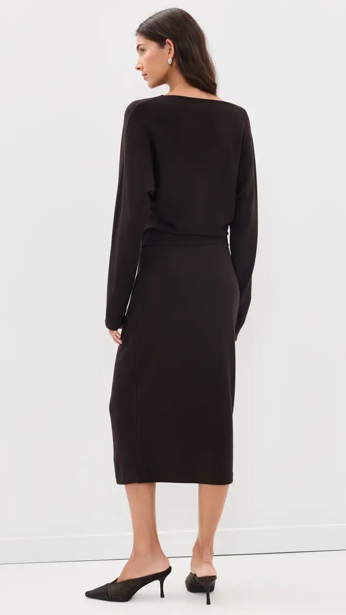 Vince Cozy Midi Dress | Thumbnail 3 Vince Cozy Midi Dress | Thumbnail 3