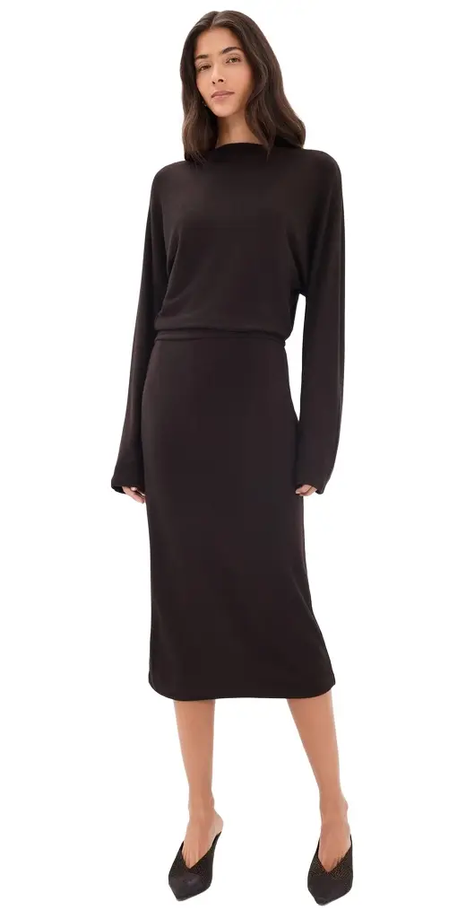 Vince Cozy Midi Dress