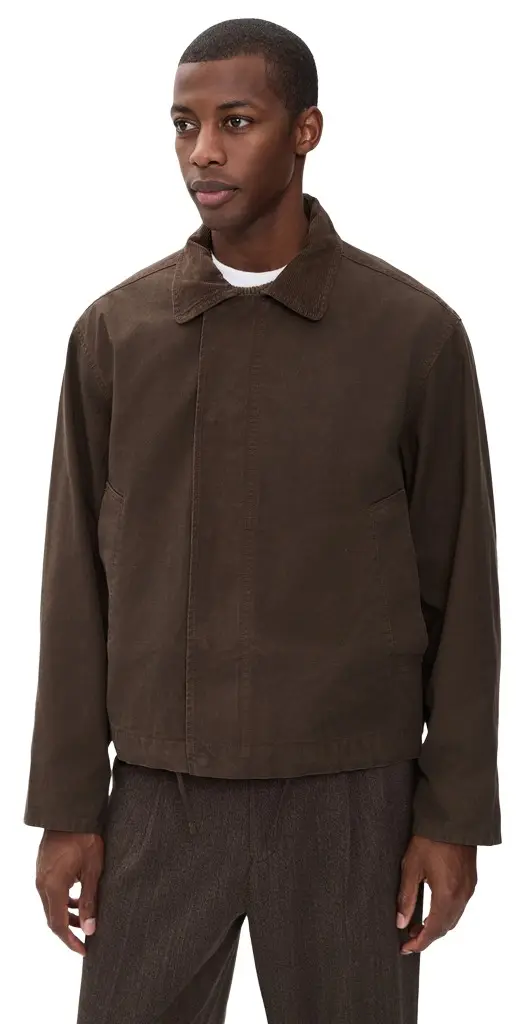 Canvas Cord Collar Jacket Canvas Cord Collar Jacket