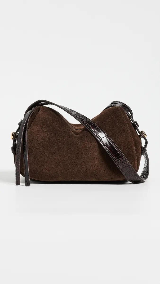 Tory Burch Romy Suede Soft Crossbody Bag | Thumbnail 2 Tory Burch Romy Suede Soft Crossbody Bag | Thumbnail 2