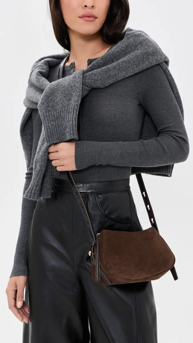 Tory Burch Romy Suede Soft Crossbody Bag | Thumbnail 3 Tory Burch Romy Suede Soft Crossbody Bag | Thumbnail 3