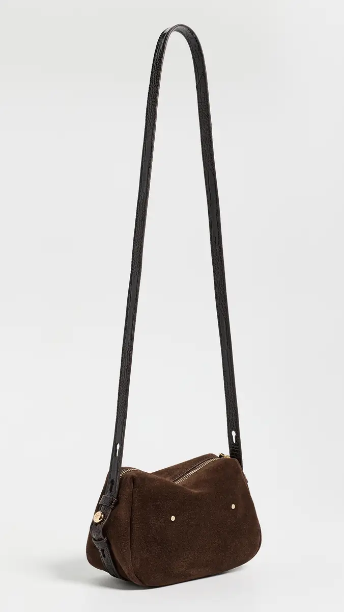 Tory Burch Romy Suede Soft Crossbody Bag | Thumbnail 4 Tory Burch Romy Suede Soft Crossbody Bag | Thumbnail 4