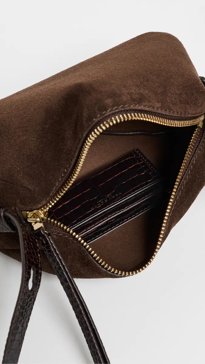 Tory Burch Romy Suede Soft Crossbody Bag | Thumbnail 6 Tory Burch Romy Suede Soft Crossbody Bag | Thumbnail 6