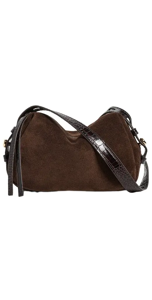 Tory Burch Romy Suede Soft Crossbody Bag