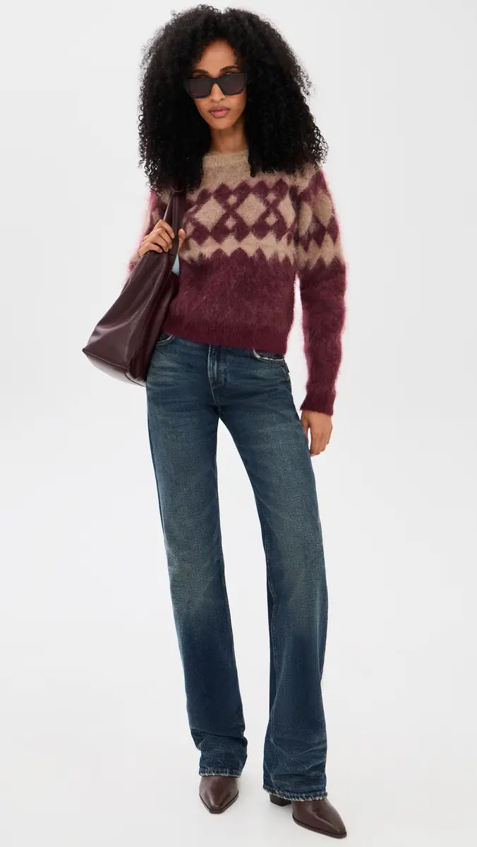 The Garment Roma Argyle Mohair Sweater | Thumbnail 5 The Garment Roma Argyle Mohair Sweater | Thumbnail 5