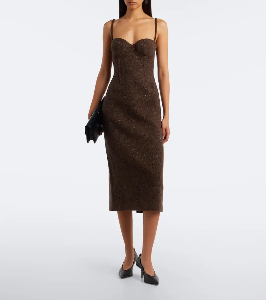 Ralph Lauren Collection Jocey wool and cashmere-blend midi dress | Thumbnail 4 Ralph Lauren Collection Jocey wool and cashmere-blend midi dress | Thumbnail 4