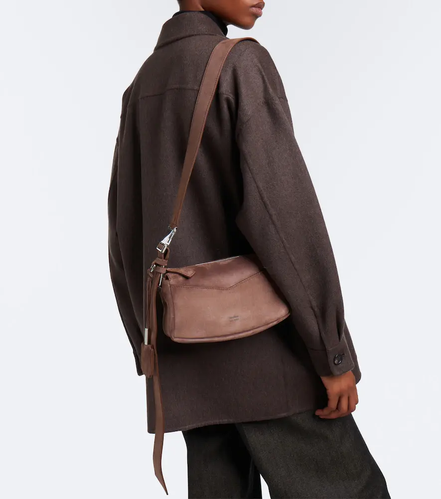 Max Mara Micro suede shoulder bag | Thumbnail 6 Max Mara Micro suede shoulder bag | Thumbnail 6