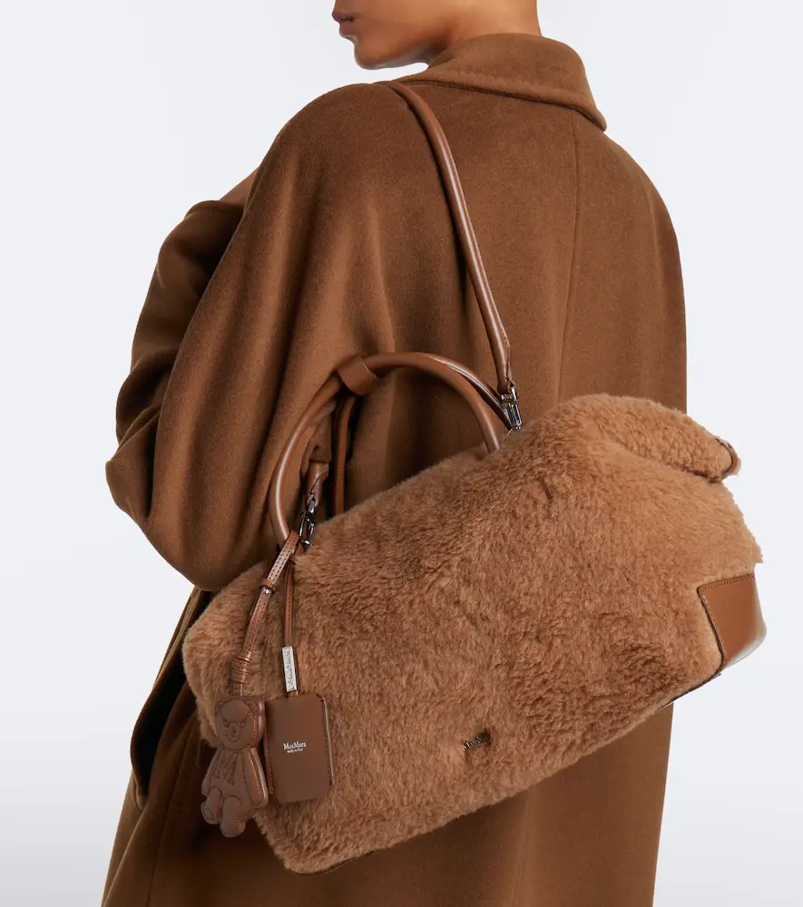 Max Mara Large teddy top-handle bag | Thumbnail 5 Max Mara Large teddy top-handle bag | Thumbnail 5