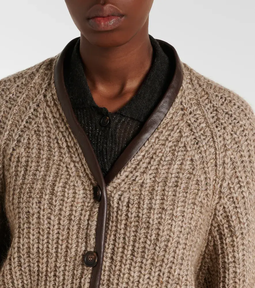 Brunello Cucinelli Cashmere, mohair, and wool-blend jacket | Thumbnail 5 Brunello Cucinelli Cashmere, mohair, and wool-blend jacket | Thumbnail 5