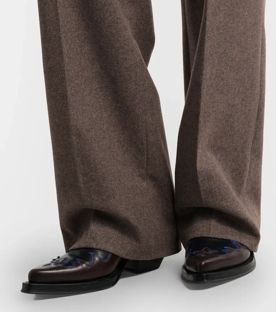 Gabriela Hearst Henge wool and cashmere wide-leg pants | Thumbnail 3 Gabriela Hearst Henge wool and cashmere wide-leg pants | Thumbnail 3