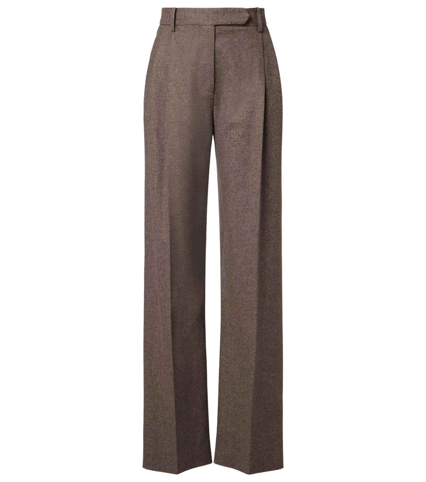 Henge wool and cashmere wide-leg pants