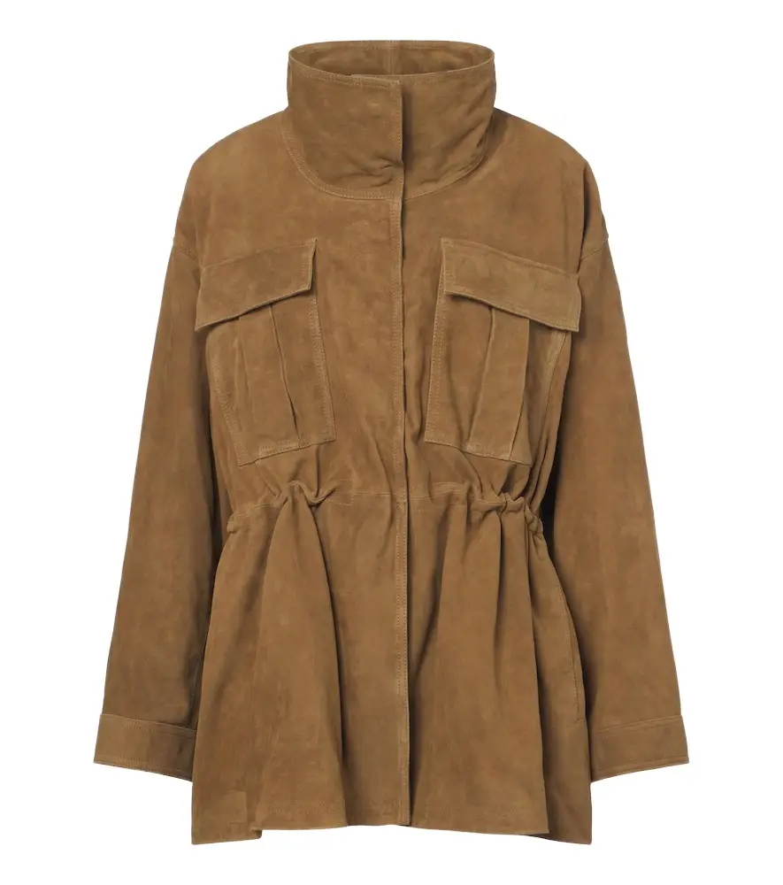 Róhe Oversized suede jacket