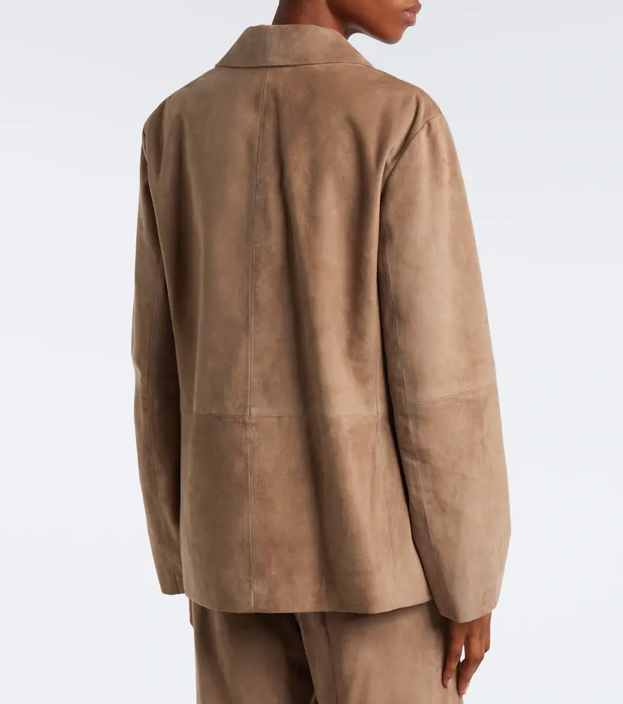 'S Max Mara 'S Max Mara Suede jacket | Thumbnail 4 'S Max Mara 'S Max Mara Suede jacket | Thumbnail 4