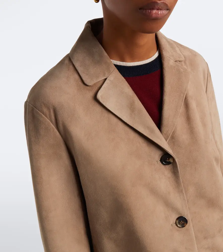 'S Max Mara 'S Max Mara Suede jacket | Thumbnail 6 'S Max Mara 'S Max Mara Suede jacket | Thumbnail 6