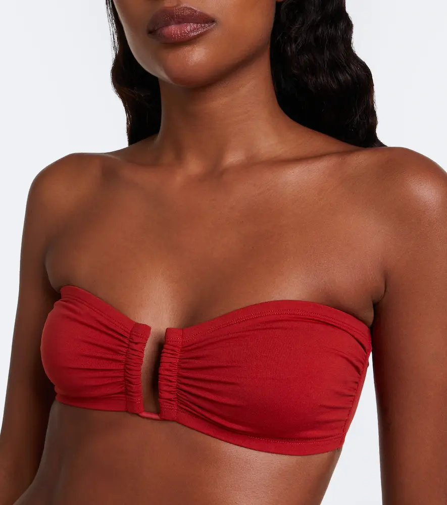 Eres Show ruched bikini top | Thumbnail 3 Eres Show ruched bikini top | Thumbnail 3