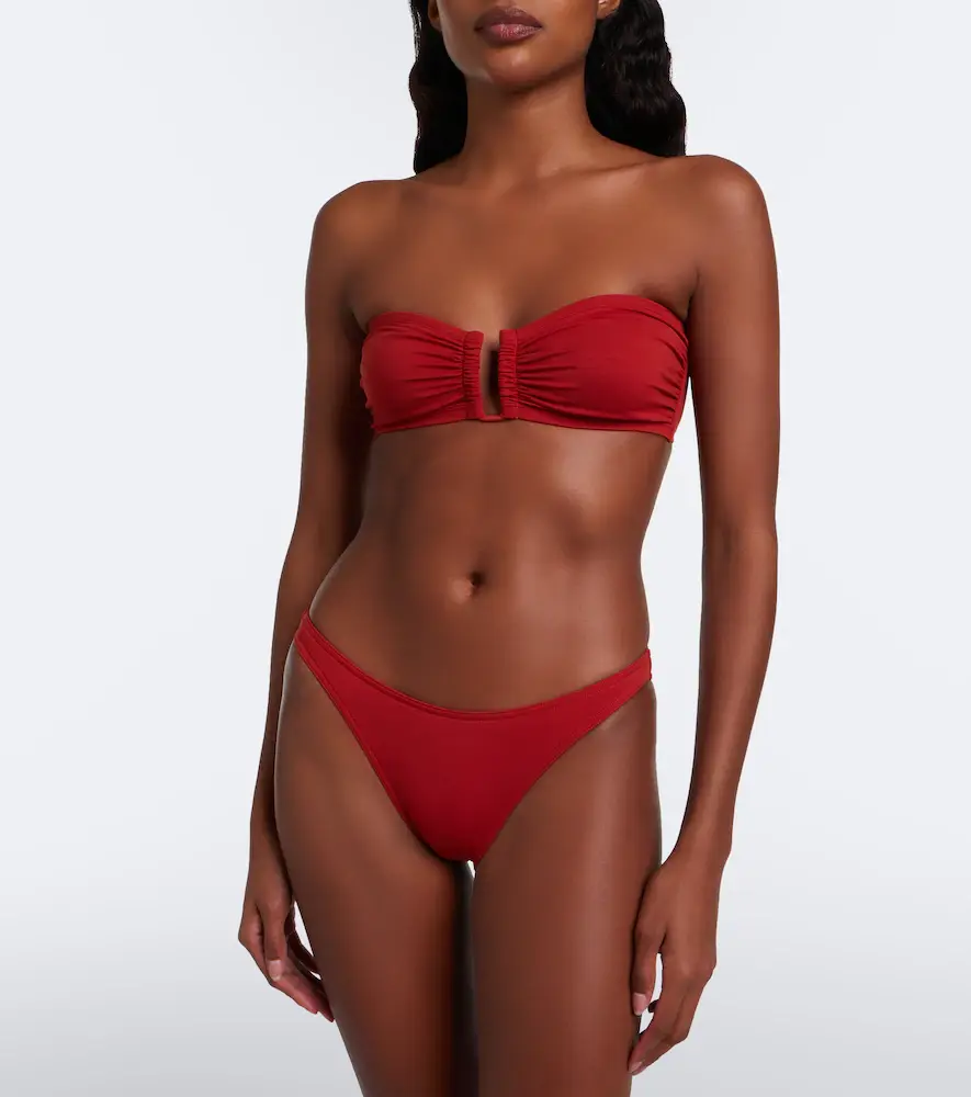 Eres Show ruched bikini top | Thumbnail 4 Eres Show ruched bikini top | Thumbnail 4