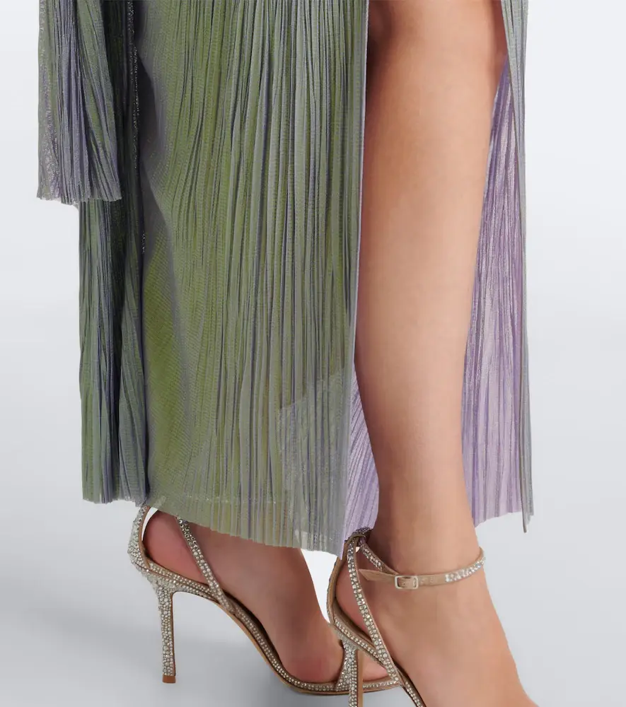 Maria Lucia Hohan Edena pleated off-shoulder silk bustier gown | Thumbnail 7 Maria Lucia Hohan Edena pleated off-shoulder silk bustier gown | Thumbnail 7