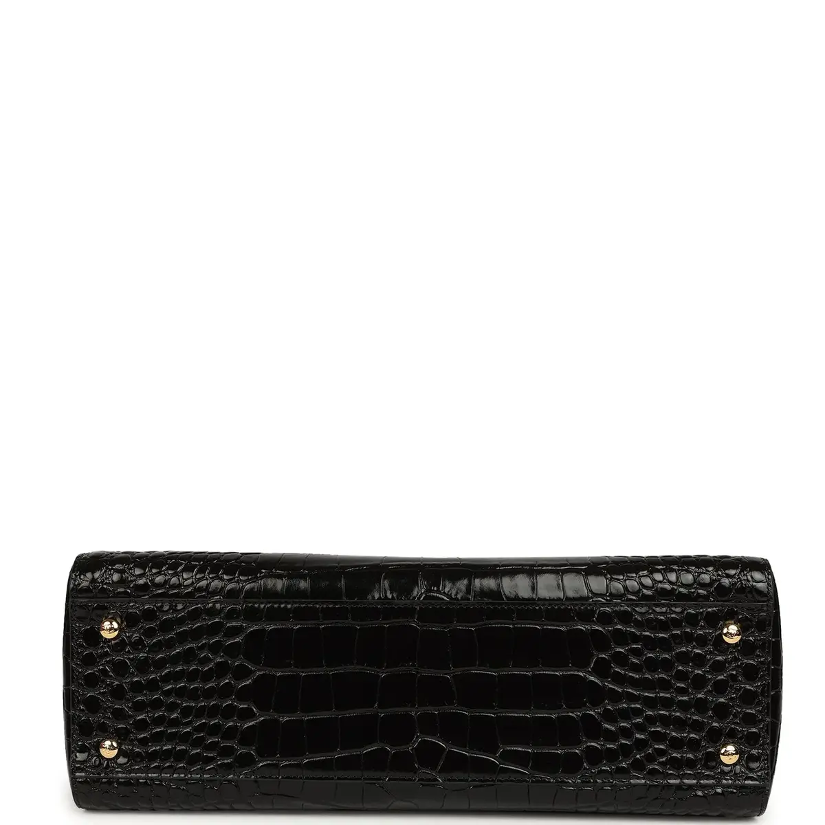 Chanel Chanel Small Cerf Shopping Bag Black Croc Embossed Calfskin Gold Hardware | Thumbnail 6 Chanel Chanel Small Cerf Shopping Bag Black Croc Embossed Calfskin Gold Hardware | Thumbnail 6