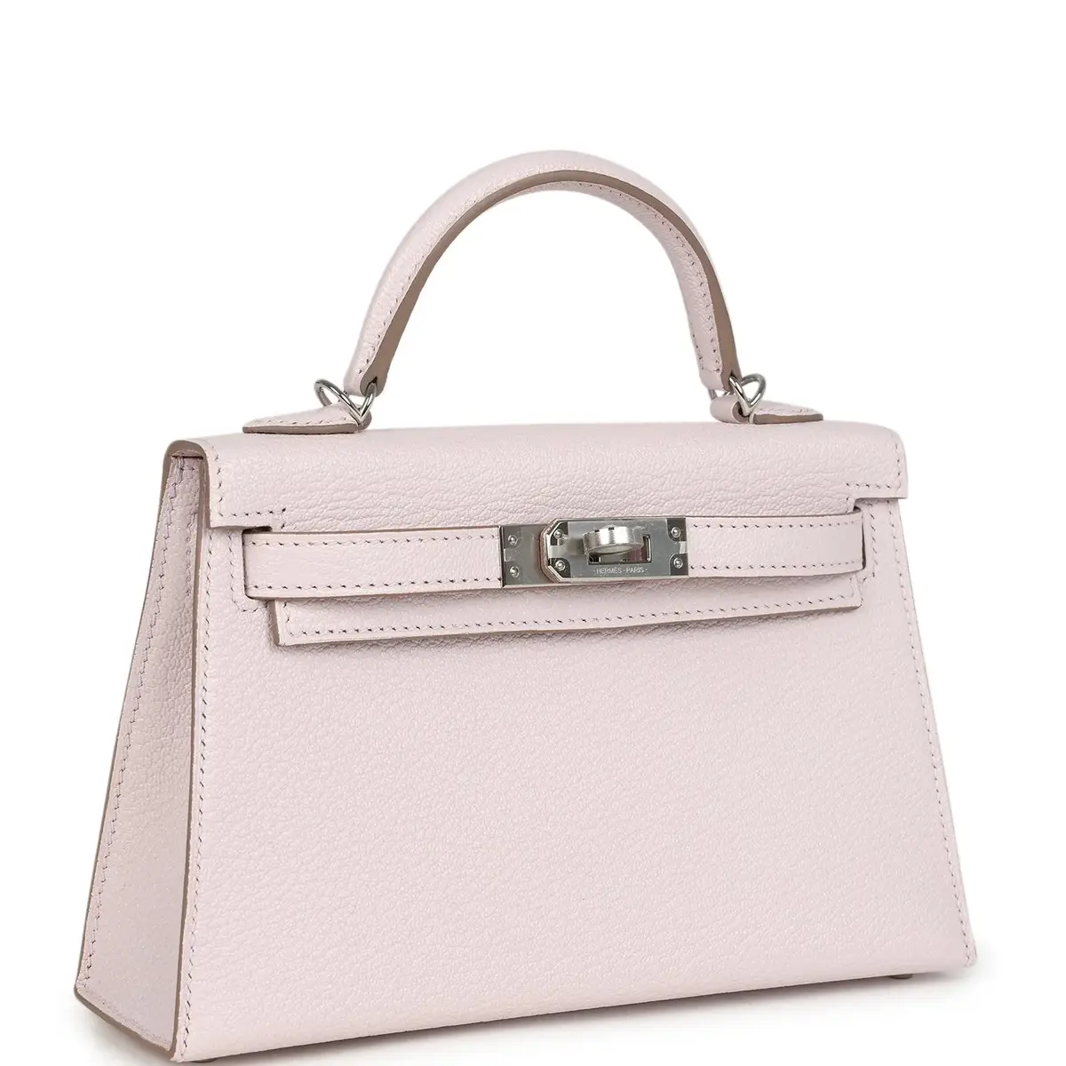 HERMÈS Hermes Kelly Sellier 20 Mauve Pale Chevre Palladium Hardware | Thumbnail 2 HERMÈS Hermes Kelly Sellier 20 Mauve Pale Chevre Palladium Hardware | Thumbnail 2