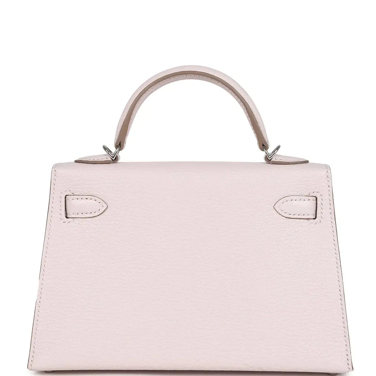 HERMÈS Hermes Kelly Sellier 20 Mauve Pale Chevre Palladium Hardware | Thumbnail 4 HERMÈS Hermes Kelly Sellier 20 Mauve Pale Chevre Palladium Hardware | Thumbnail 4