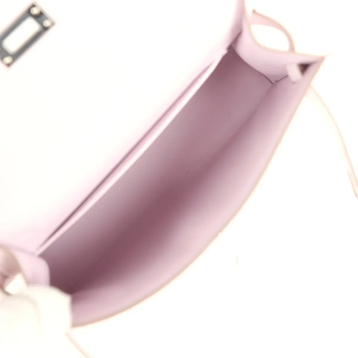 HERMÈS Hermes Kelly Sellier 20 Mauve Pale Chevre Palladium Hardware | Thumbnail 8 HERMÈS Hermes Kelly Sellier 20 Mauve Pale Chevre Palladium Hardware | Thumbnail 8