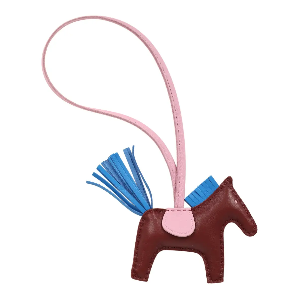 HERMÈS Hermes Rodeo Bag Charm PM Rouge H, Mauve Sylvestre, Bleu Hydra Milo Lambskin | Thumbnail 2 HERMÈS Hermes Rodeo Bag Charm PM Rouge H, Mauve Sylvestre, Bleu Hydra Milo Lambskin | Thumbnail 2