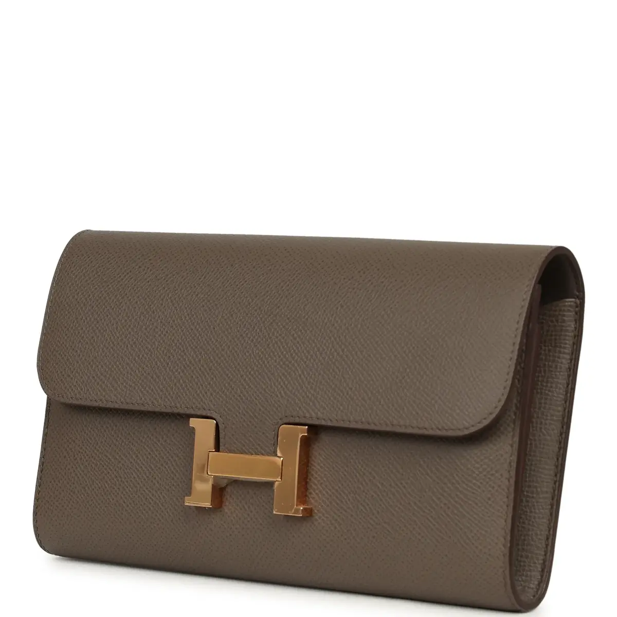 HERMÈS Pre-owned Hermes Constance Long Wallet Etain Epsom Gold Hardware | Thumbnail 6 HERMÈS Pre-owned Hermes Constance Long Wallet Etain Epsom Gold Hardware | Thumbnail 6