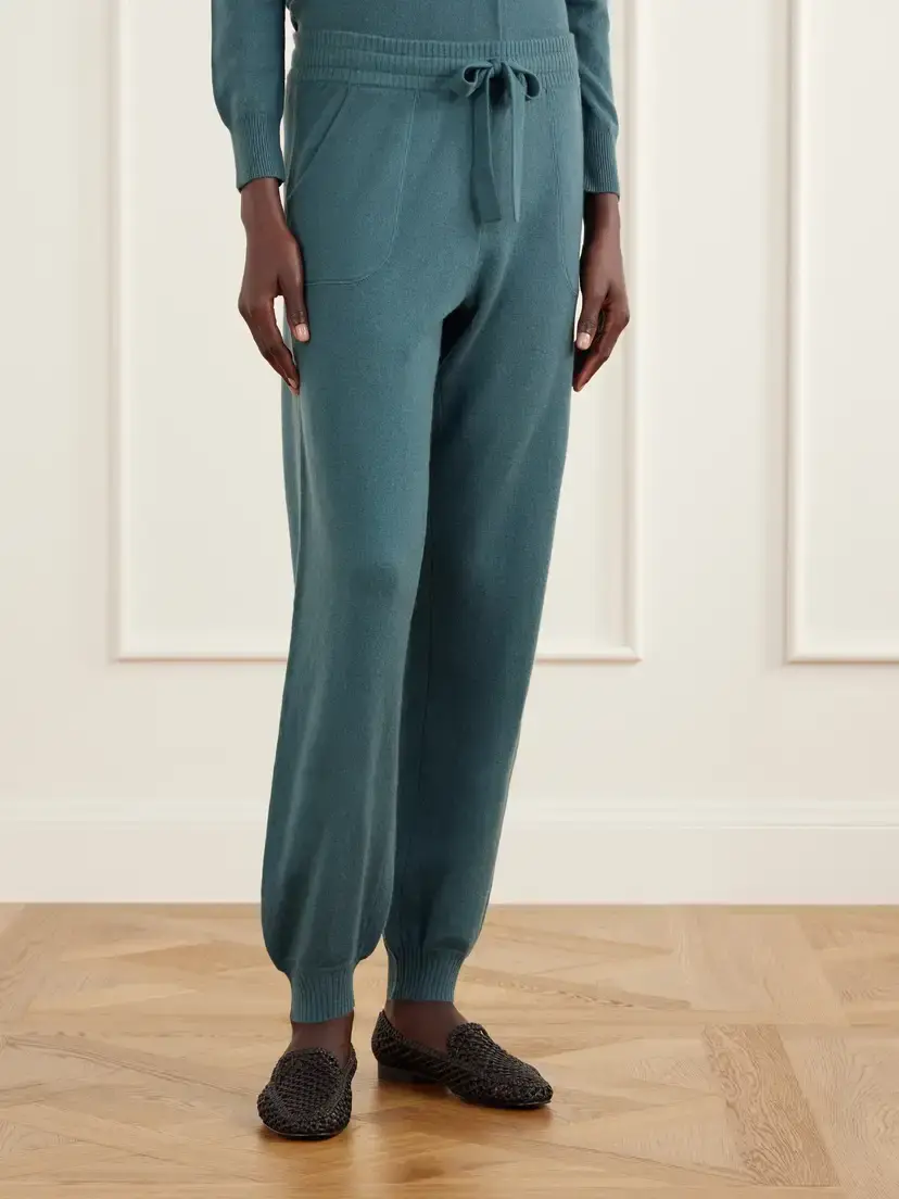 Eres Star Wool And Cashmere-blend Tapered Track Pants | Thumbnail 2