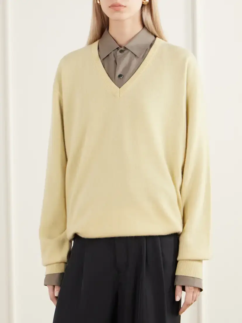 ssstein Brushed Cashmere Sweater | Thumbnail 3 ssstein Brushed Cashmere Sweater | Thumbnail 3
