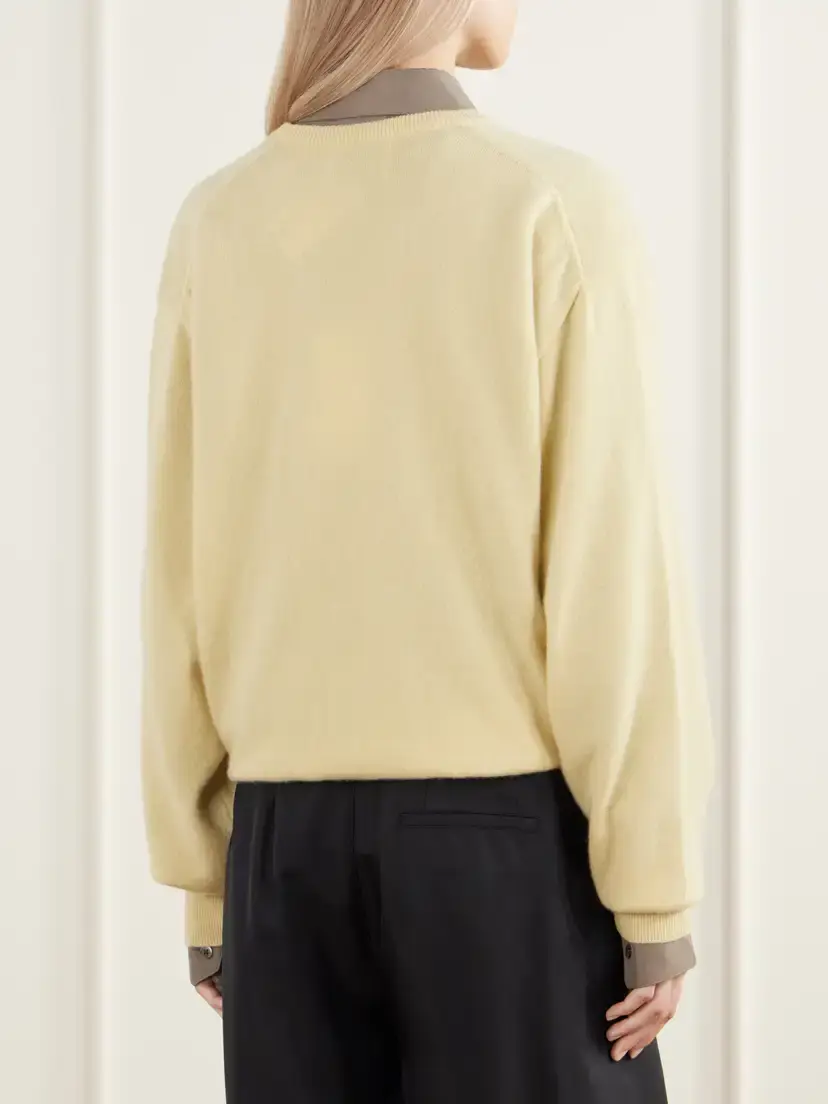 ssstein Brushed Cashmere Sweater | Thumbnail 4 ssstein Brushed Cashmere Sweater | Thumbnail 4