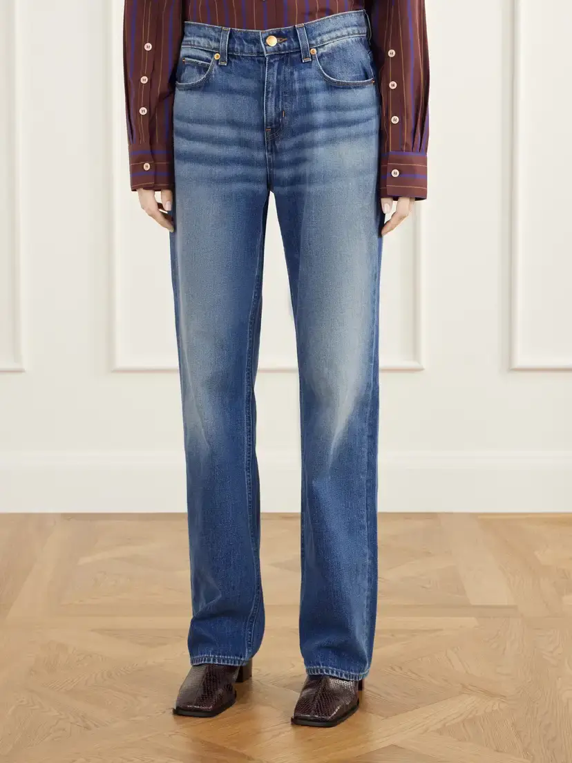 Jamie Haller The Chic Straight Mid-rise Jeans | Thumbnail 3 Jamie Haller The Chic Straight Mid-rise Jeans | Thumbnail 3