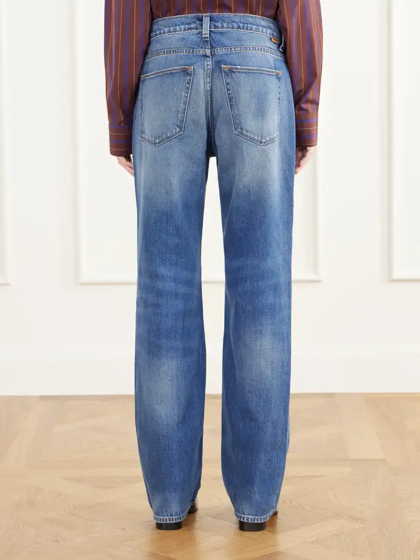 Jamie Haller The Chic Straight Mid-rise Jeans | Thumbnail 4 Jamie Haller The Chic Straight Mid-rise Jeans | Thumbnail 4