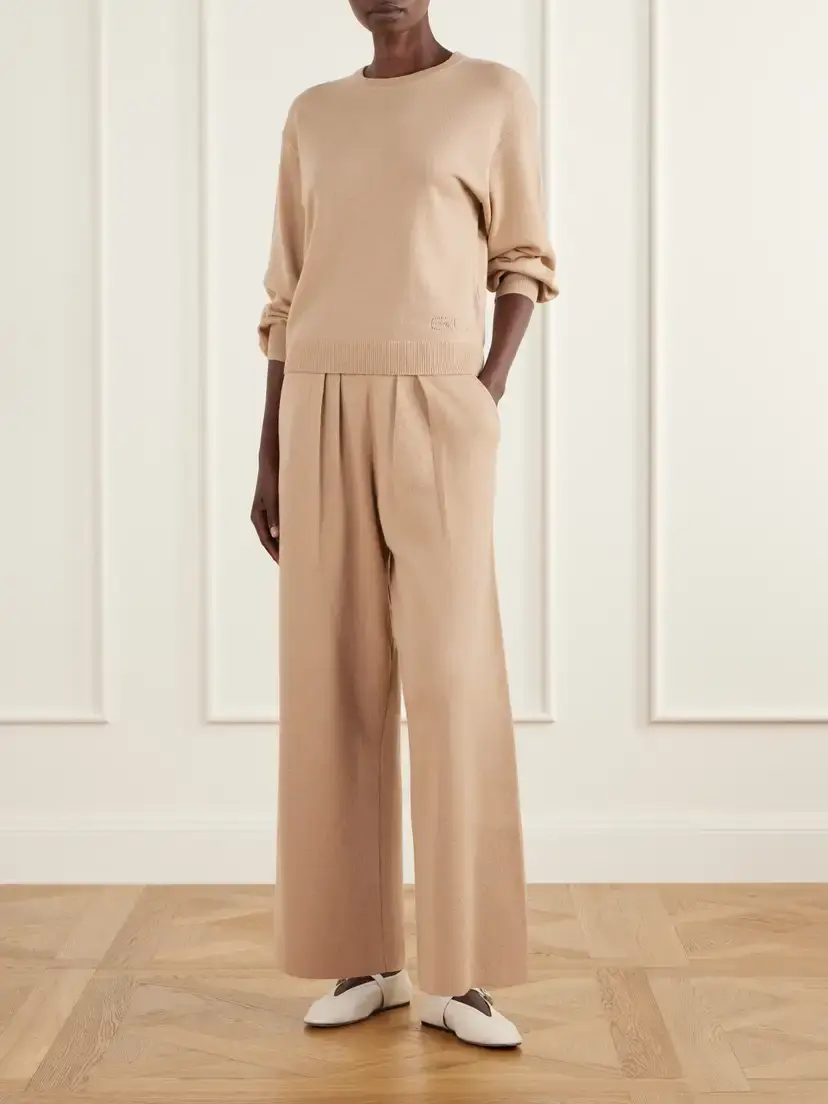 Eres Colorama Maille Famous Wool And Cashmere-blend Sweater - Neutrals | Thumbnail 3 Eres Colorama Maille Famous Wool And Cashmere-blend Sweater - Neutrals | Thumbnail 3