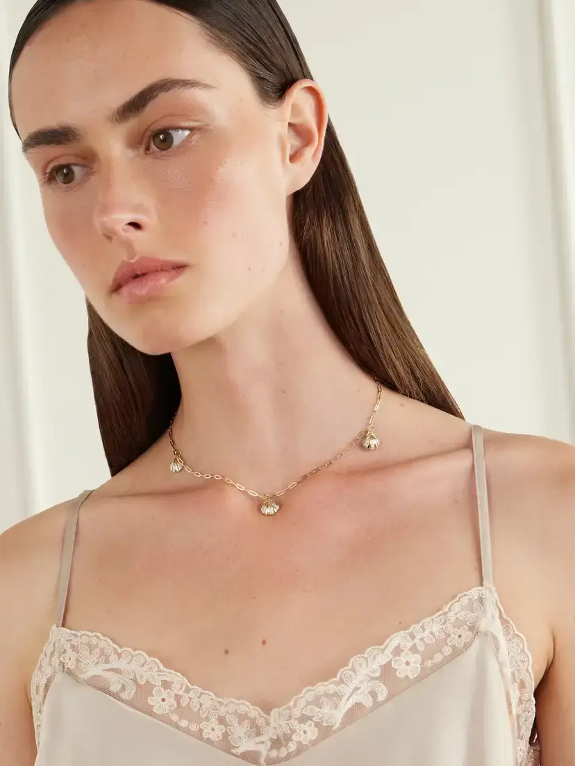 Mateo Petite Venus 14-karat Gold Diamond Necklace | Thumbnail 5 Mateo Petite Venus 14-karat Gold Diamond Necklace | Thumbnail 5